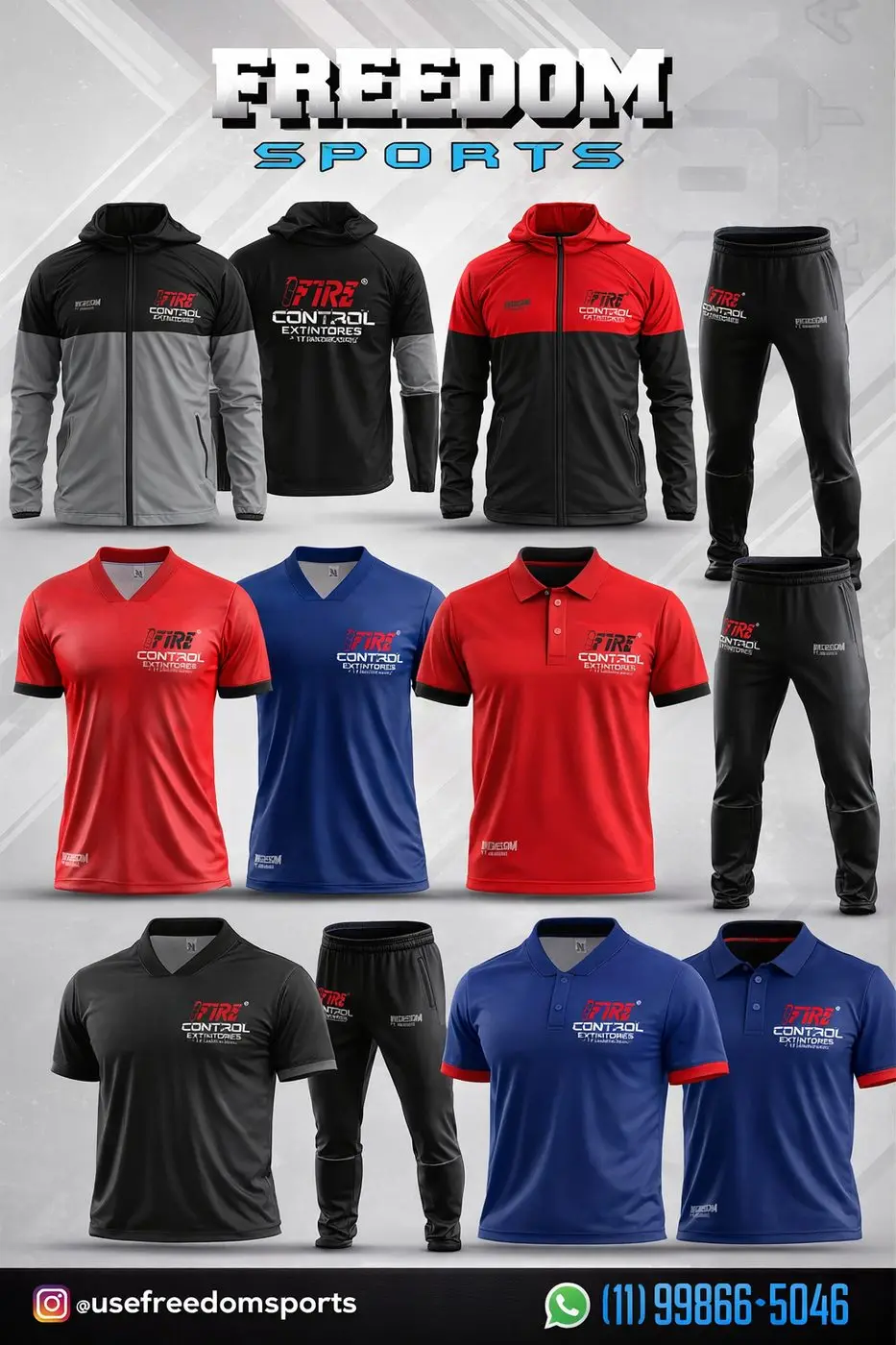 Uniforme de futebol personalizado 1