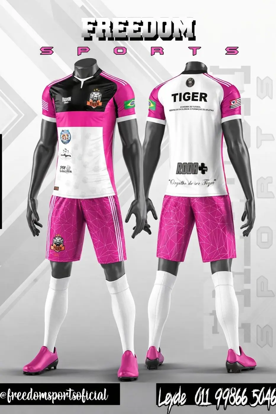 Uniforme de futebol personalizado 11