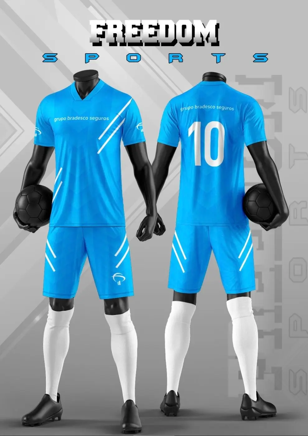 Uniforme de futebol personalizado 9
